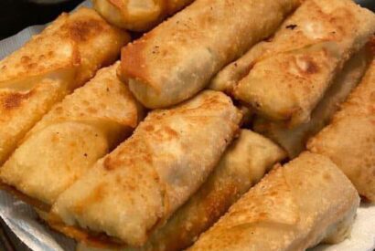 Thumbnail for Crab Rangoon Egg Rolls