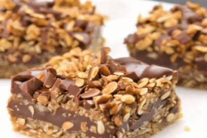 Thumbnail for No-Bake Chocolate Oat Bars Recipe