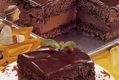 Thumbnail for Mocha Layer Cake with Chocolate Rum Cream Filling