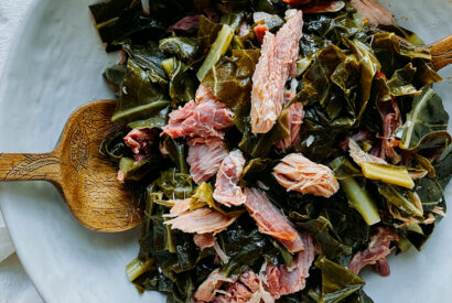 Thumbnail for collard greens with ham hocks