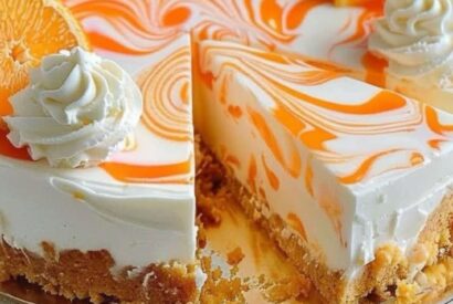 Thumbnail for No-Bake Orange Creamsicle Cheesecake