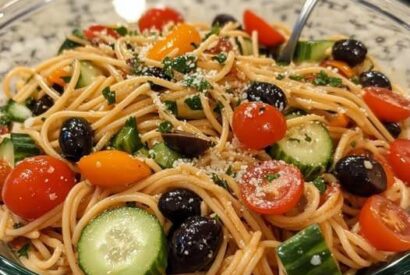 Thumbnail for 4-Point California Spaghetti Salad (WW-Friendly)