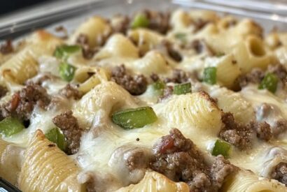Thumbnail for Philly Cheesesteak Pasta