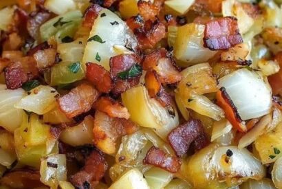 Thumbnail for Fried Cabbage with Onions and Bacon