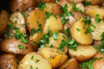 Thumbnail for Slow Cooker 3-Ingredient Garlic Butter Potatoes