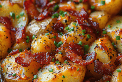 Thumbnail for Slow Cooker Cheesy Bacon Ranch Potatoes