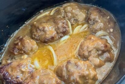 Thumbnail for Slow Cooker Salisbury Steak