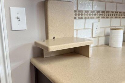 Thumbnail for What Is This Built-In Shelf on the Kitchen Counter? Here’s the Answer You Didn’t Expect
