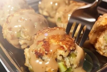 Thumbnail for Leftover Turkey Stuffing Balls
