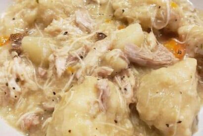 Thumbnail for Chicken and Dumplings with Fluffy Drop Dumplings