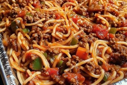 Thumbnail for Baked Spaghetti with Meat Sauce