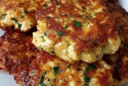 Thumbnail for Best Cheesy Chicken Fritters